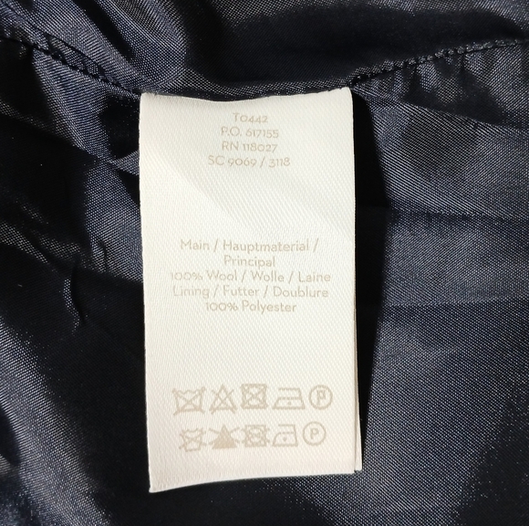 Boden 100% Wool Tweed Plaid A Line Mini Skirt. Ladies Size 10 - Picture 9 of 11